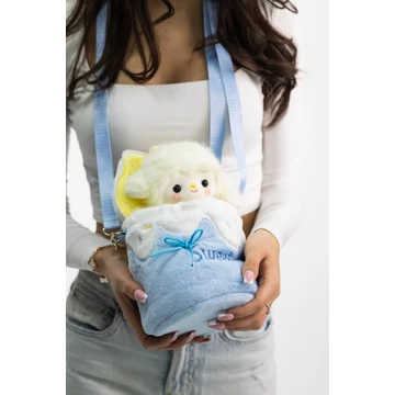 30 HUGS Bari-Kuckó táska kis bárány plüssel (20-25 cm)