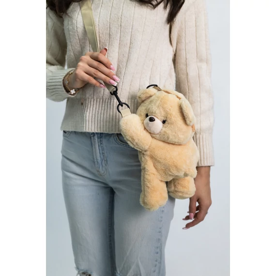 30 HUGS Ölelő plüss maci-táska (25-30 cm)