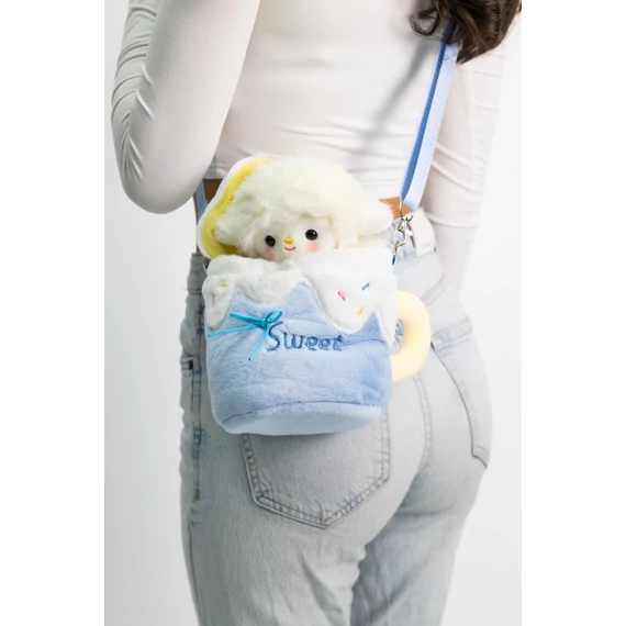 30 HUGS Bari-Kuckó táska kis bárány plüssel (20-25 cm)