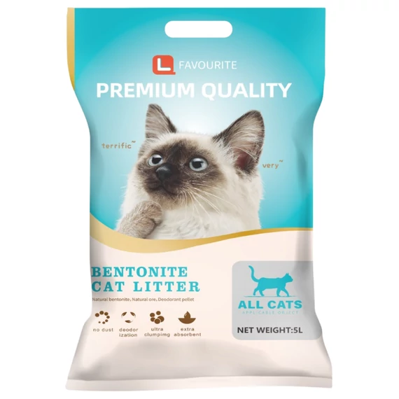 FAVOURITE - PRÉMIUM MACSKAALOM 5 L  (Illatmentes)
