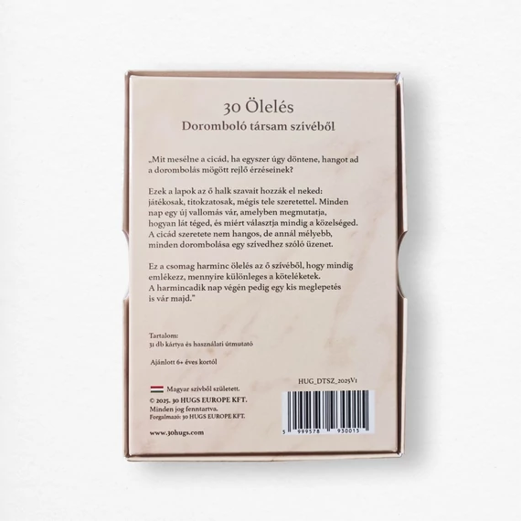 30 ölelés – Doromboló társam szívéből